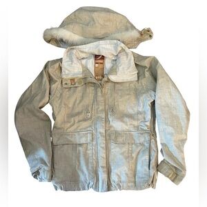 Women's Premium Ski Jacket with Faux Fur Trim